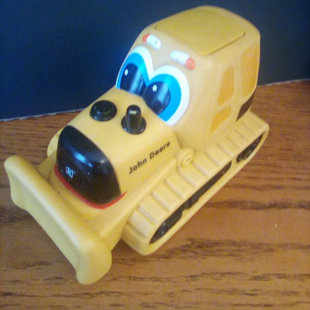 John Deere dozer toy